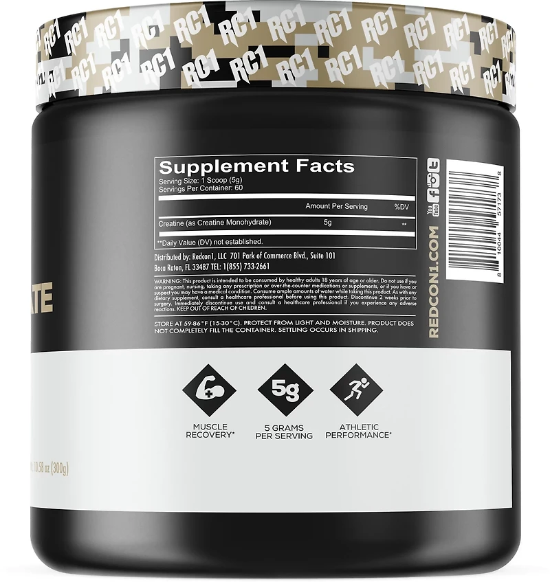 Redcon1 60srv Basic Training Series Creatine Supplement