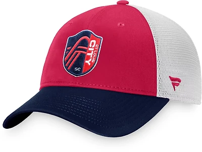 Fanatics St. Louis City SC Core Unstructured Adjustable Snapback Trucker Cap
