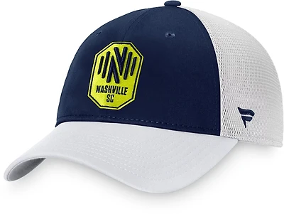 Fanatics Nashville SC Core Unstructured Adjustable Snapback Trucker Cap