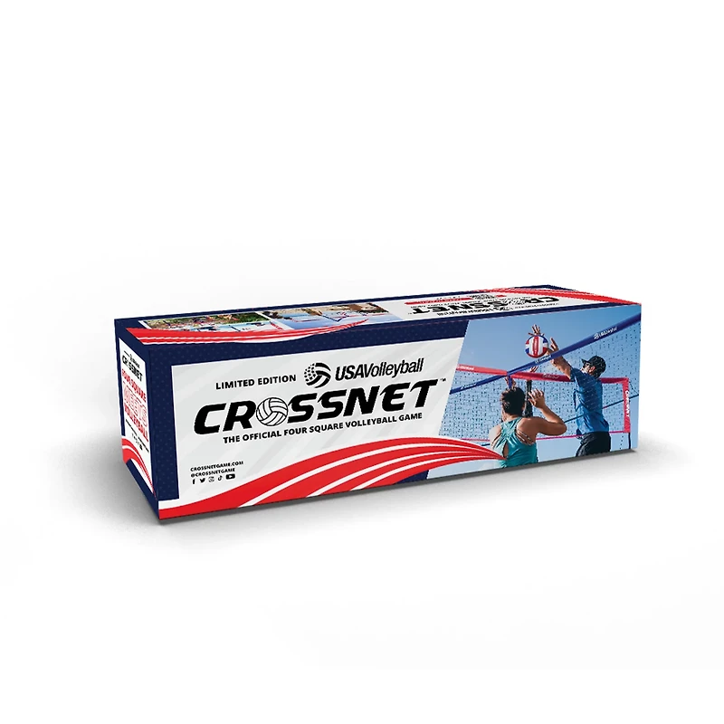 Crossnet x USA Volleyball Four Square Volleyball Game
