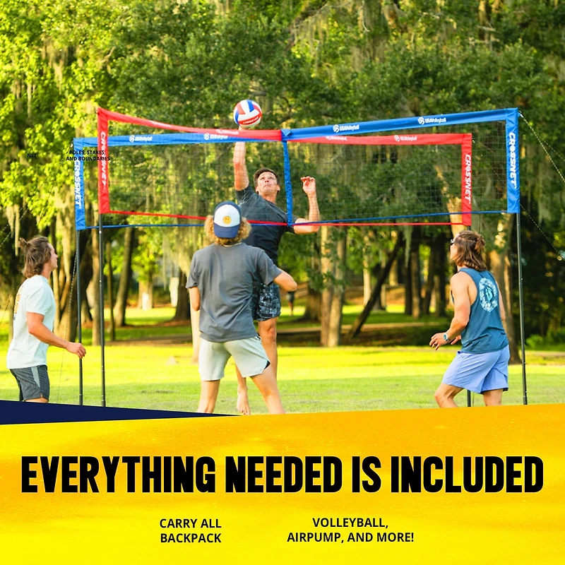Crossnet x USA Volleyball Four Square Volleyball Game