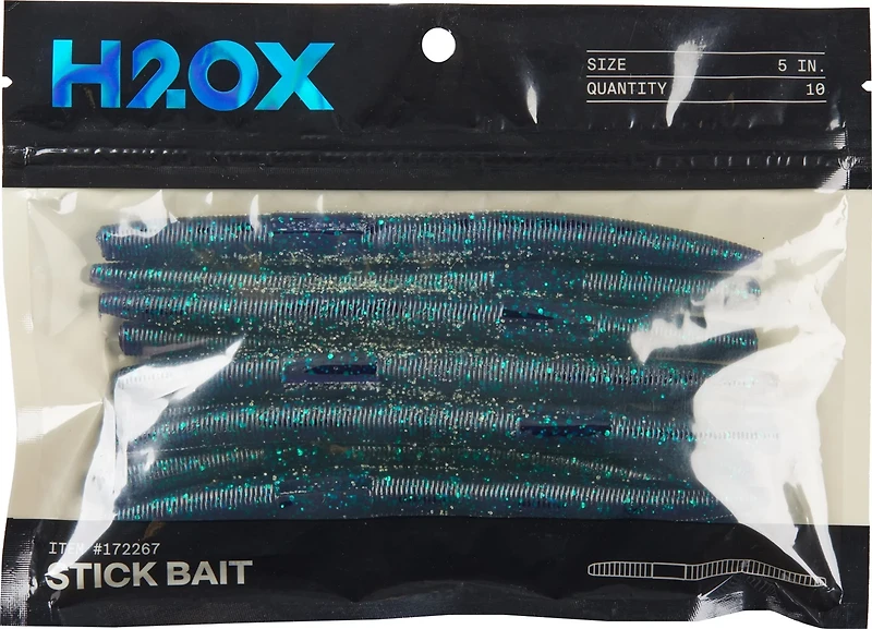 H2OX 5 inch Stick Bait 10 Pack