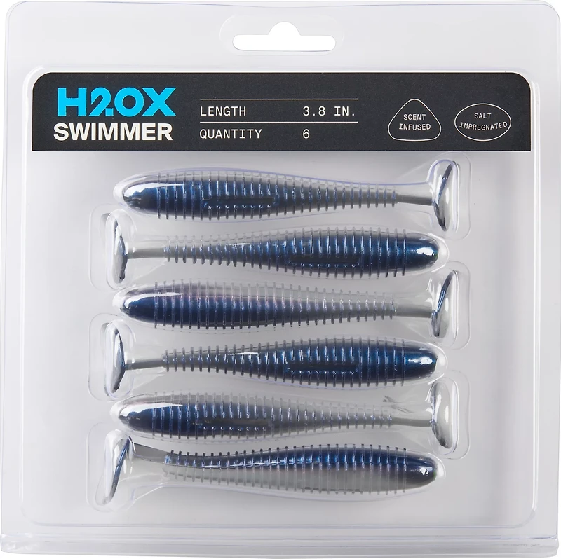 H2OX 3.8 inch X Swimmer Bait 6 Pack