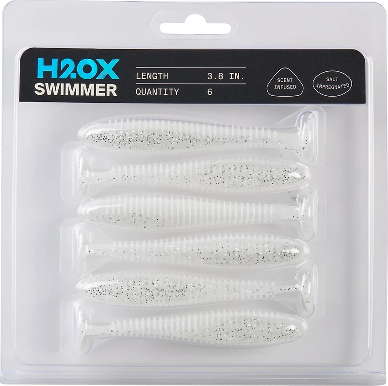 H2OX 3.8 inch X Swimmer Bait 6 Pack