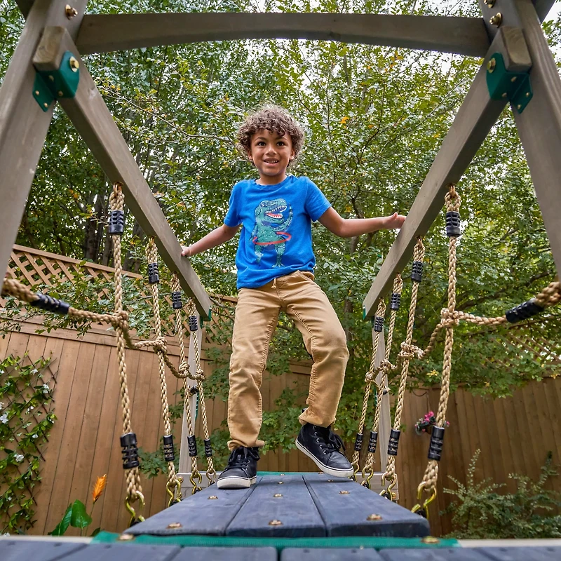 KidKraft Gladiator Quest Swing Set