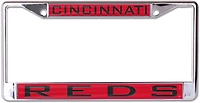 WinCraft Cincinnati Reds Metallic License Plate Frame
