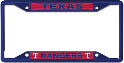 WinCraft Texas Rangers Team Color License Plate Frame