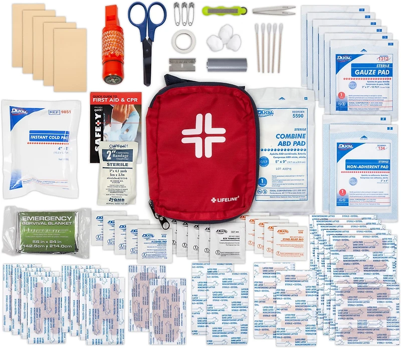 Lifeline Wilderness First Aid Kit 105-Piece