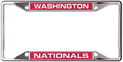 WinCraft Washington Nationals Metallic License Plate Frame