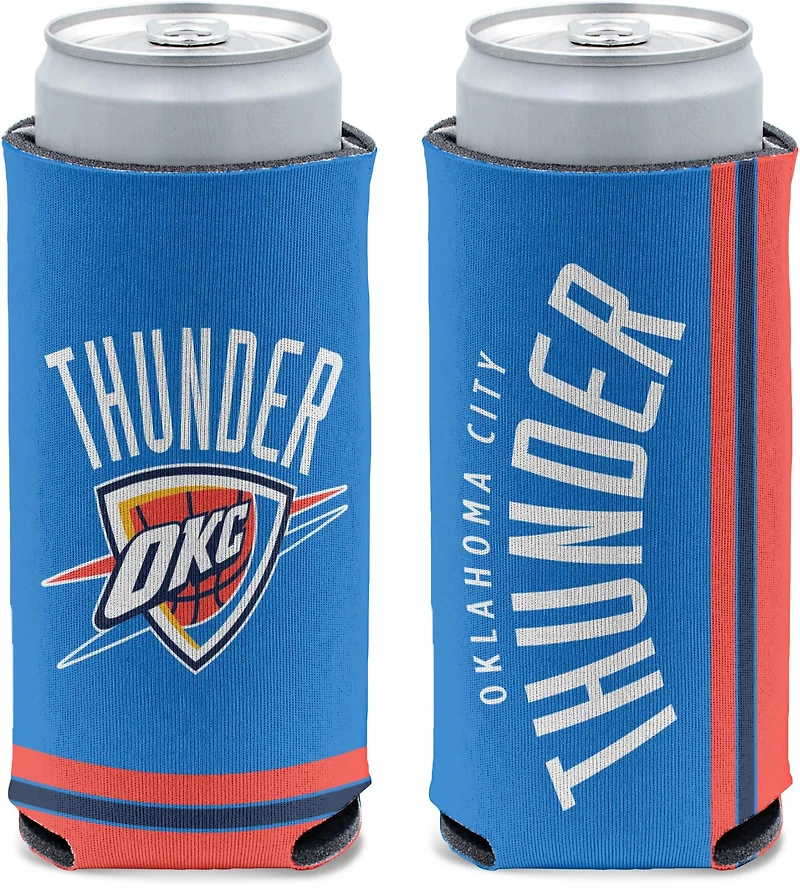 WinCraft Oklahoma City Thunder 12 oz Logo Slim Can Cooler
