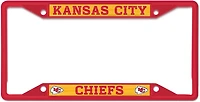WinCraft Kansas City Chiefs Metallic License Plate Frame