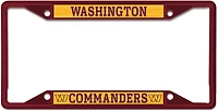 WinCraft Washington Commanders Specialty Acrylic License Plate