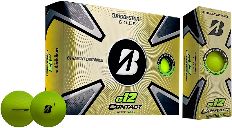 Bridgestone Golf E12 Contact Balls 12-Pack