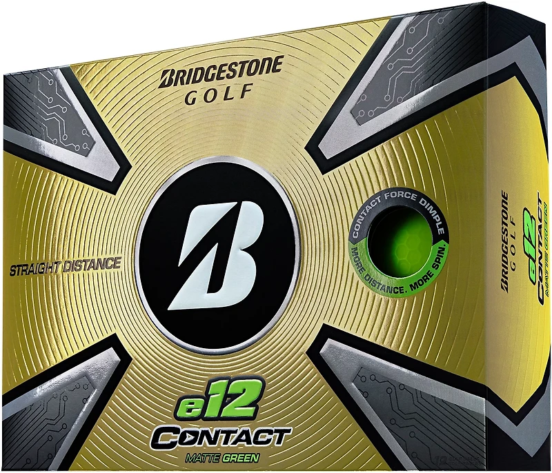Bridgestone Golf E12 Contact Balls 12-Pack