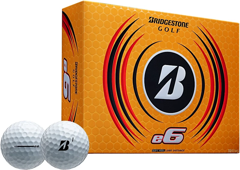 Bridgestone Golf E6 2023 Golf Balls 12-Pack
