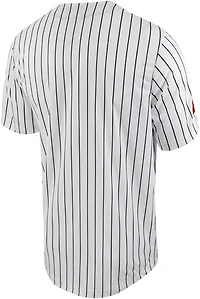 Nike Men's Oklahoma State University Pinstripe Full Button Replica Baseball Jersey