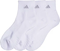 adidas Women's Cushioned 3.0 Quarter Socks 3-Pack