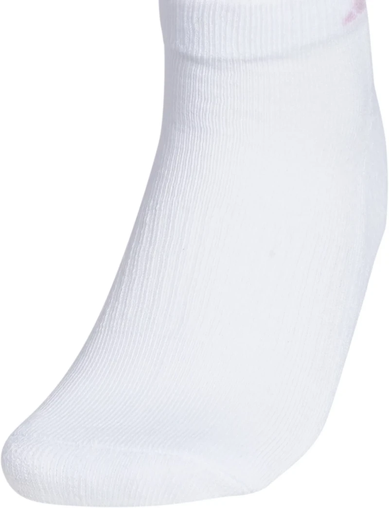 adidas Women's Athletic Cushioned Low-Cut Socks 6-Pack