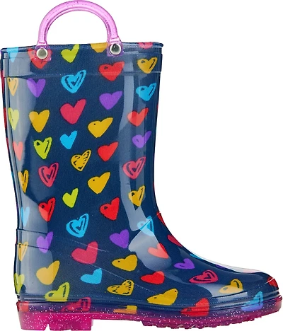 Magellan Outdoors Kids' Heart PVC Boots