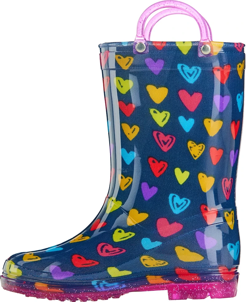 Magellan Outdoors Kids' Heart PVC Boots