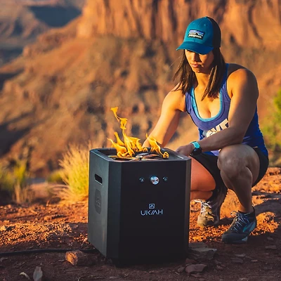 Ukiah Deluxe Beat to Music Fire Pit