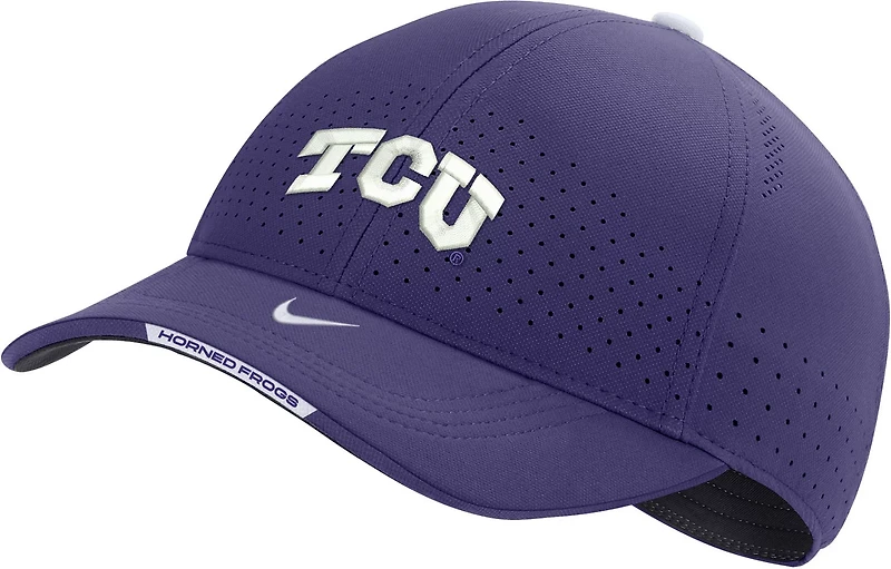 Nike Men's Texas Christian University Sideline C99 Swoosh Flex Cap