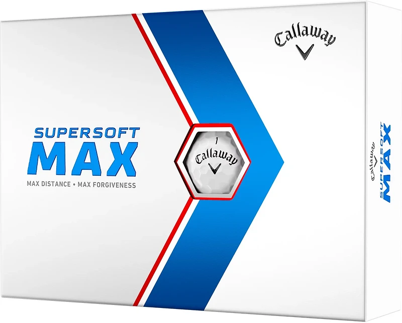 Callaway Supersoft Max 2023 Golf Balls 12-Pack