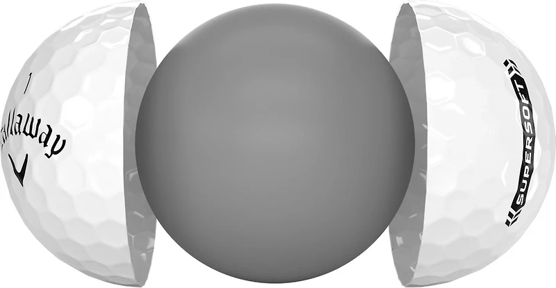 Callaway Supersoft Max 2023 Golf Balls 12-Pack