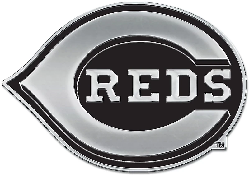WinCraft Cincinnati Reds Chrome Freeform Auto Emblem