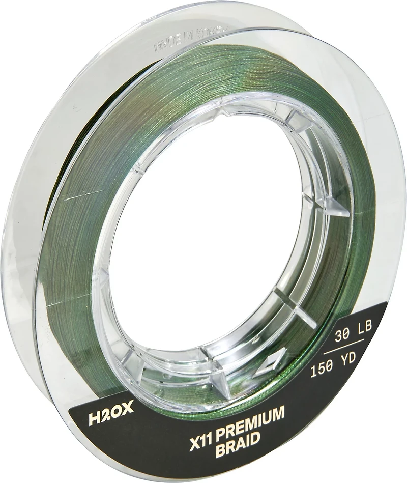 H2OX X11 Premium Braided Line 150 yard Filler Spools