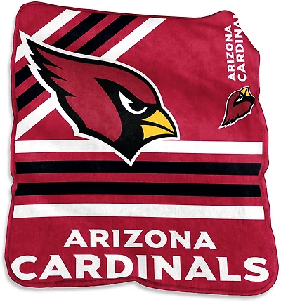 Logo Brands Arizona Cardinals 50 in x 60 in Raschel Throw