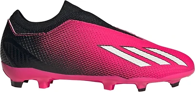 adidas Kids' X Speedportal .3 Laceless Firm Ground Cleats