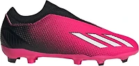 adidas Kids' X Speedportal .3 Laceless Firm Ground Cleats