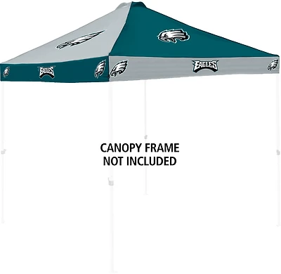 Logo Brands Philadelphia Eagles Checkerboard Canopy Top