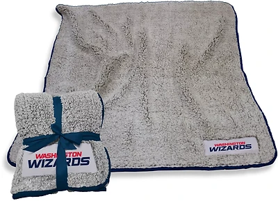 Logo Brands Washington Wizards Frosty Fleece Throw