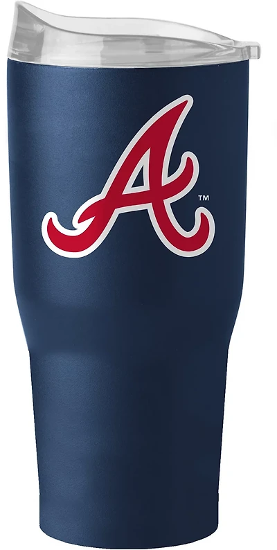 Logo Brands Atlanta Braves Flipside 30 oz Powder Coat Tumbler