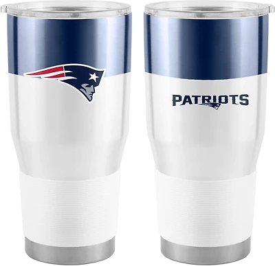 Logo Brands New England Patriots 30 oz Colorblock Stainless Tumbler