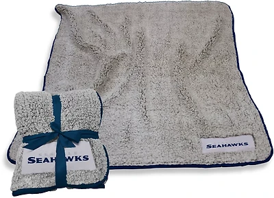 Logo Brands Seattle Seahawks Frosty Fleece Throw