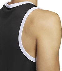 adidas Men's 3-Stripes Basketball Tank Top