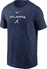 Nike Men's Atlanta Braves Top Line Up Fashion T-shirt