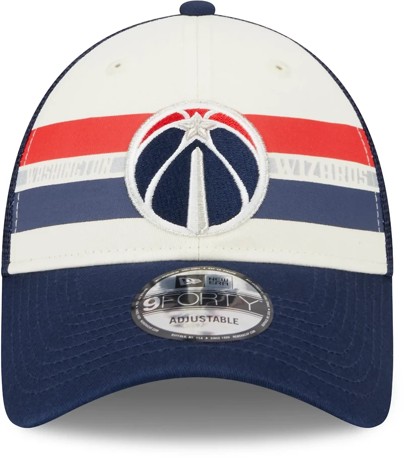 New Era Men’s Washington Wizards Stripes 9FORTY Cap