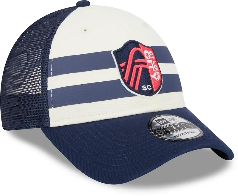 New Era Men's St. Louis SC Team Stripes 9FORTY Cap