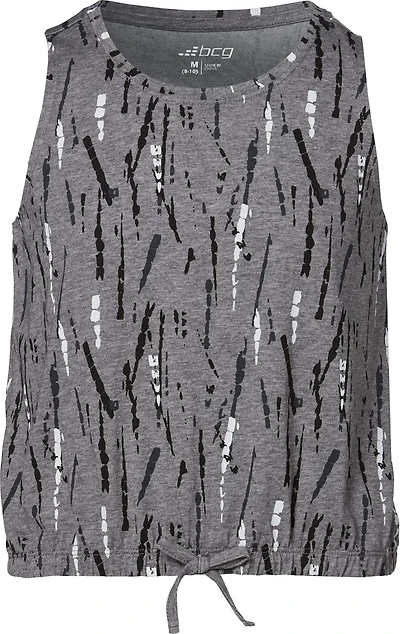 BCG Girls' Muscle Crop Tie-Dye Tank Top