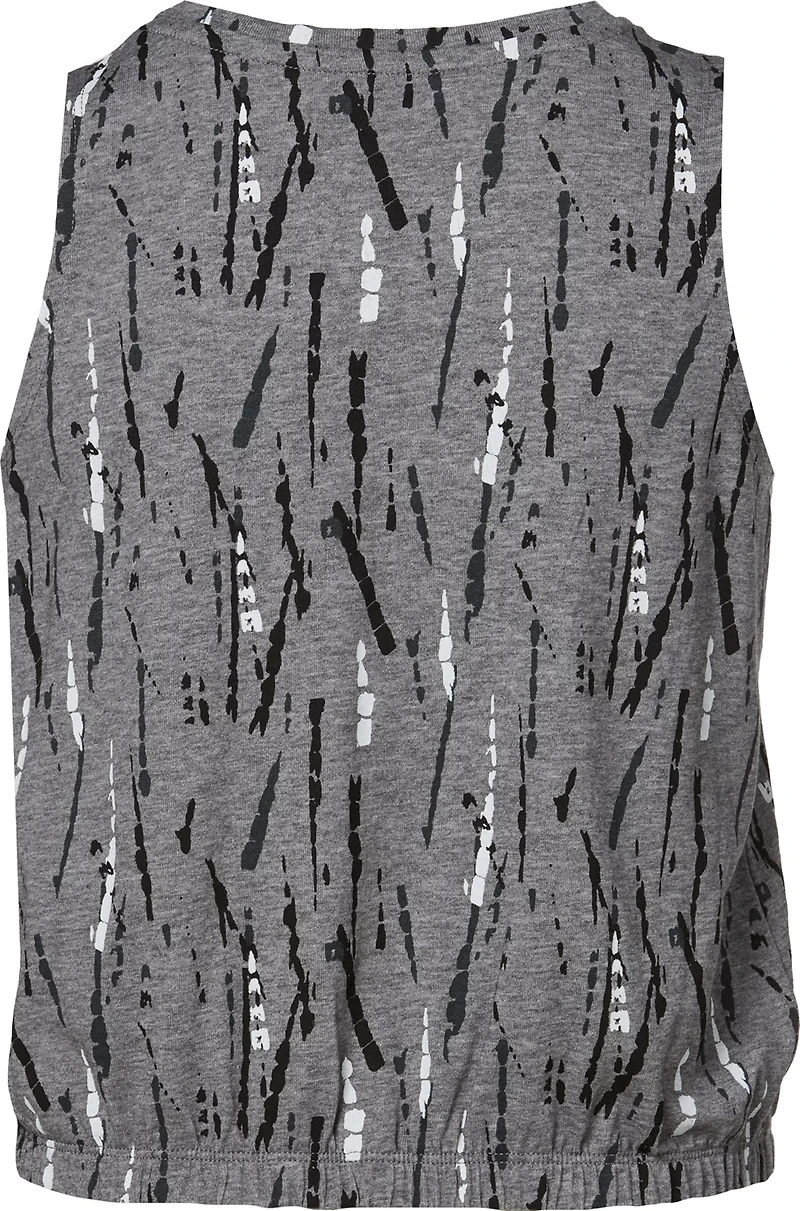 BCG Girls' Muscle Crop Tie-Dye Tank Top