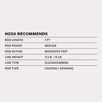 H2OX Premium Jointed Square Bill Bait