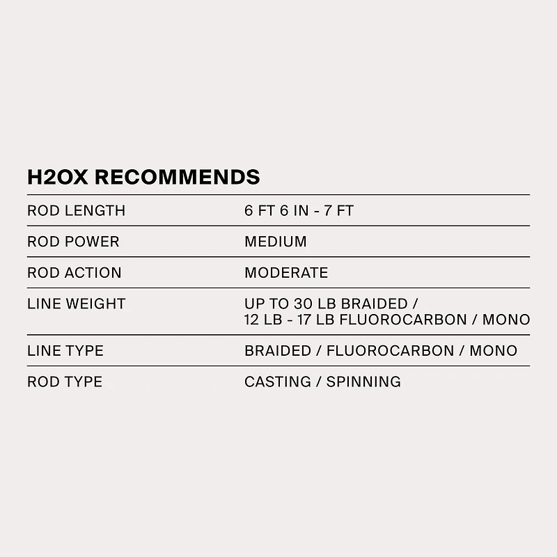 H2OX Flats Lock Jig Head