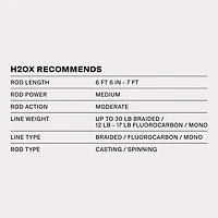 H2OX Flats Lock Jig Head