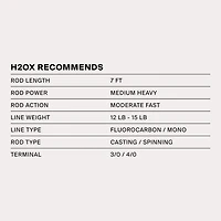 H2OX 5 inch Stick Bait 10 Pack