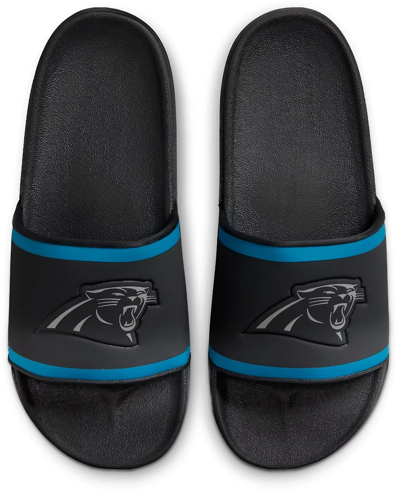 Nike Men's Carolina Panthers Offcourt Slides
