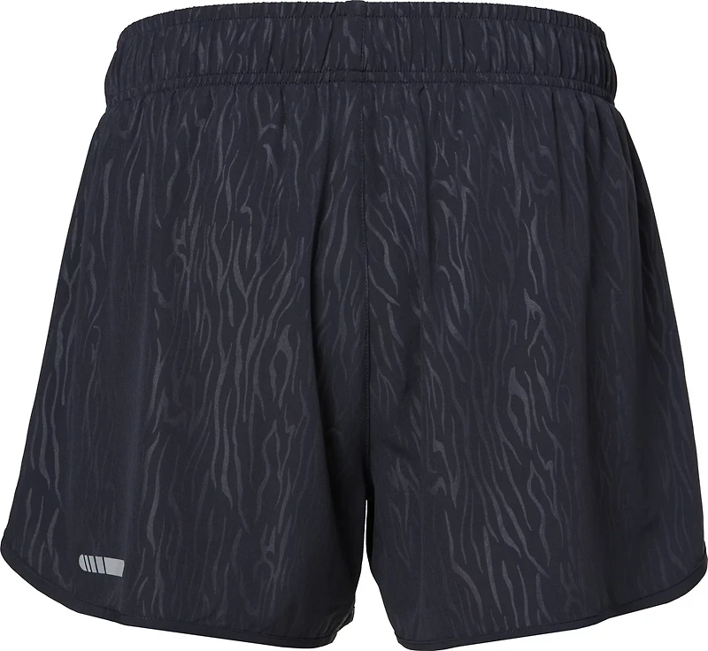 BCG Women's Run Embossed Shorts 3.5 in
